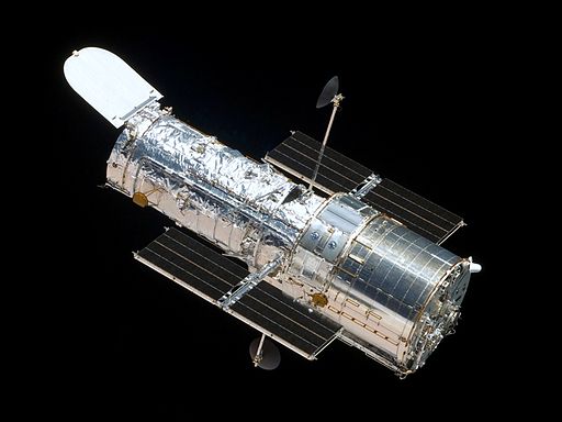 Image of the Hubble Space Telescope - By Ruffnax (Crew of STS-125) [Public domain], via Wikimedia Commons
